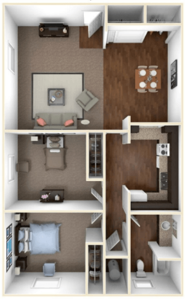 a floor plan image of the cortona in cortona, ca at Summit, Idaho